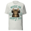 Music On Cat t-shirt